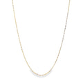 14K Solid Gold 1mm Rolo Chain
